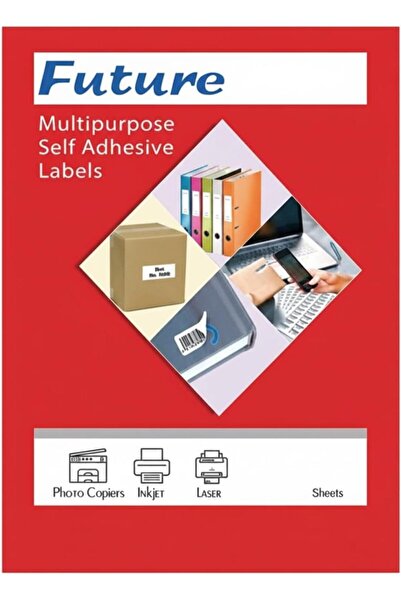 FUTURE - multipurpose Labels Permanent hold A4 size - 15 Labels 70X51mm 100 s...