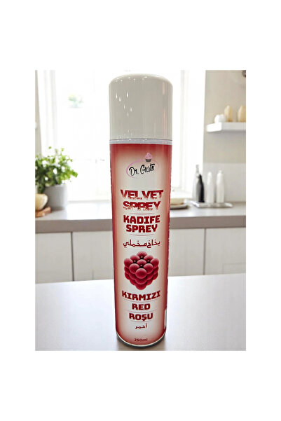 Dr. Gusto 250 Ml Kadife Sprey Gıda Boyası - Kırmızı