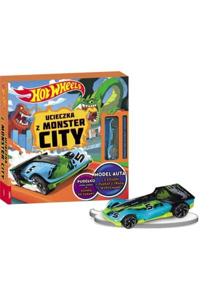 mattel Hot Wheels Book. Escape from Monster City!