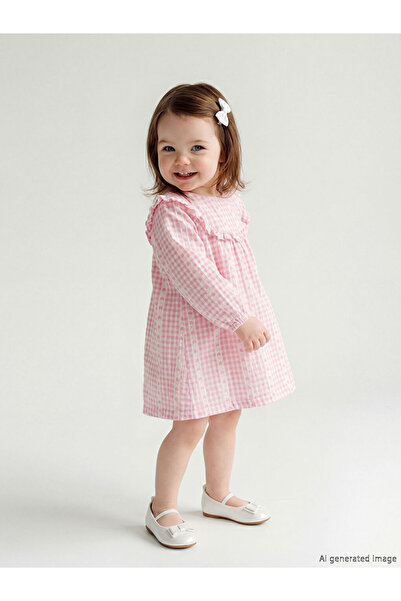 LC Waikiki Sparkling Choices from Shining Store Zero Roba Collar Checkered Em...