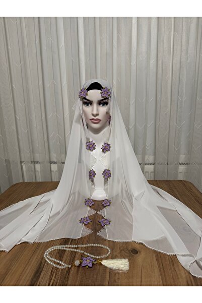 DEVSER Needlepoint Prayer Head Scarf