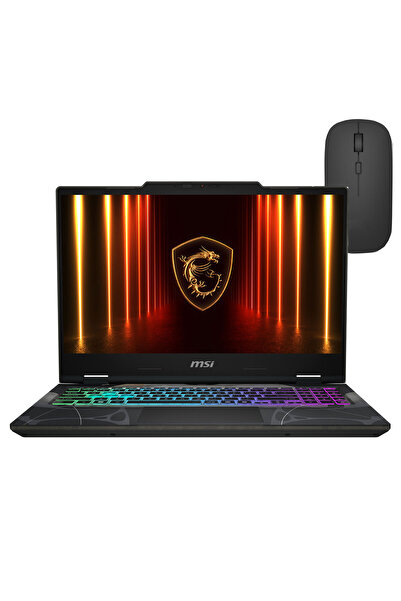 MSI Cyborg 15 Core5 210H 16GB 512SSD RTX5060 15.6" FullHD DOS Gaming Laptop -...