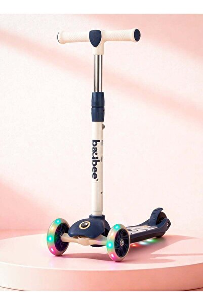 BAYBEE Skaterz Kick Scooter for Kids | 3 Wheel Kids Scooter with 3 Height Adj...