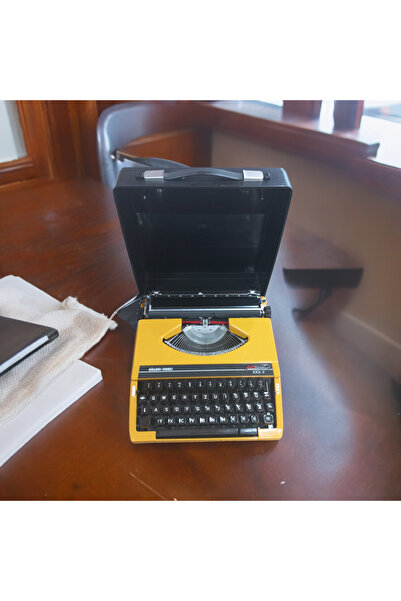 Silver Antika Turuncu Daktilo