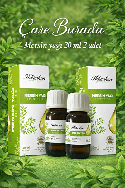 Çare Burada Mersin Yağı 20 Ml (2 Adet)