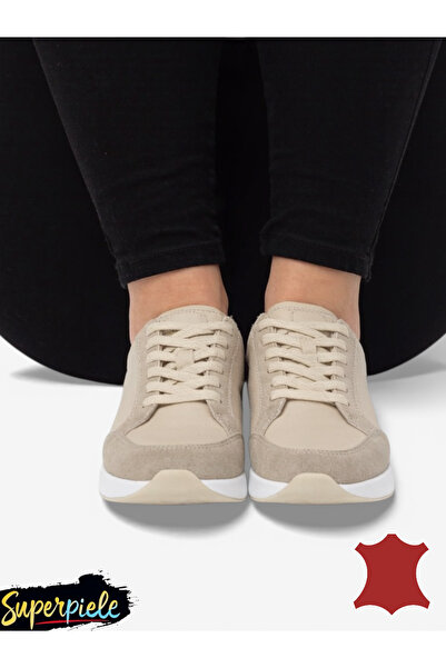 ANGEL BLUE women's casual shoes made of Genuine Leather with Suede , lace-up ...