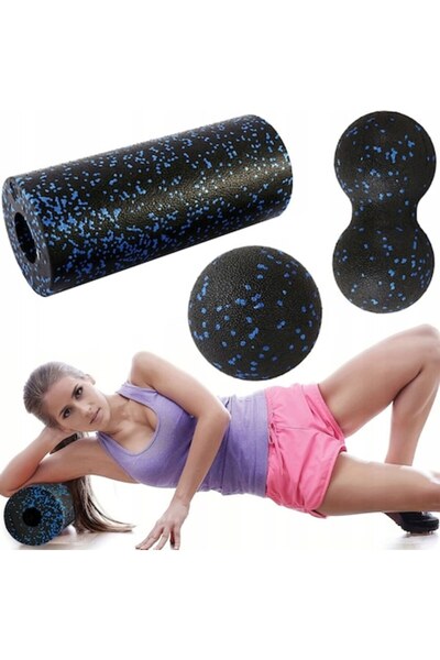 Optim Solution Body Roller Set, Innovative Design, Roller, Ball, Duoball, Bod...