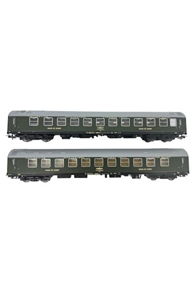 OEM Set of 2 Sleeping Cars, CFR, Railway Memories, H0