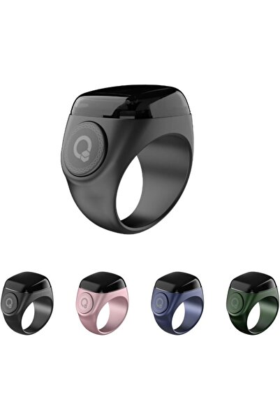 iqibla Zikr Ring Noor 20MM Prayer Ring, Tasbih Counter & Islamic Reminder Wat...