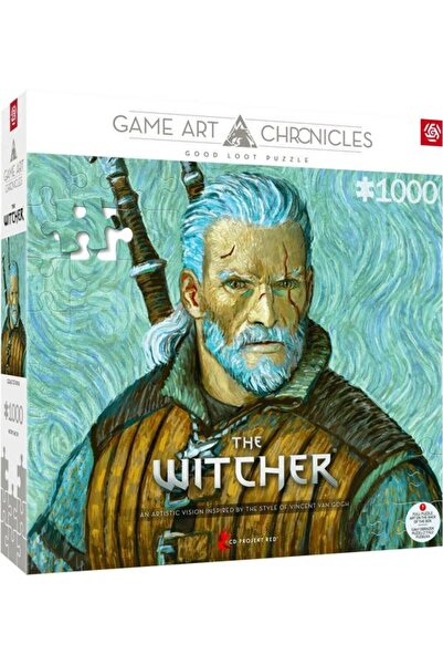 Other GOOD LOOT Game Art Chronicles Puzzle: The Witcher Geralt & Vincent van ...