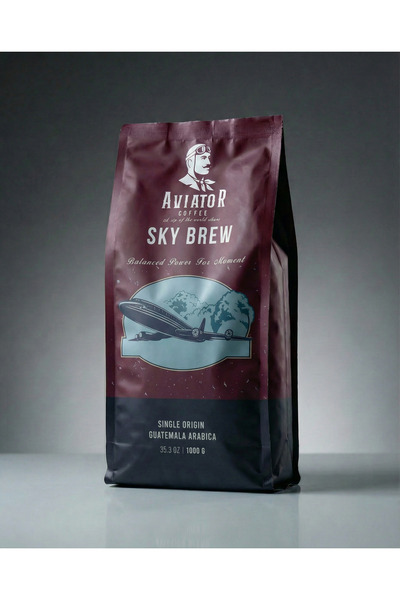 Aviator Coffee Sky Brew %100 Arabica Single Origin Taze Kahve Çekirdek / Öğüt...