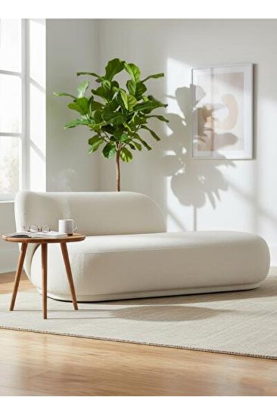 homejoyz Swedish Wood Sofa - White - Royal Cascade - 180 x 80 x 80 cm