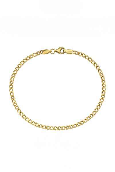 Çgk Çiğdem Gürel Kuyumculuk 14K Altın 2.60 mm Genişliğinde Gurmet Bilezik