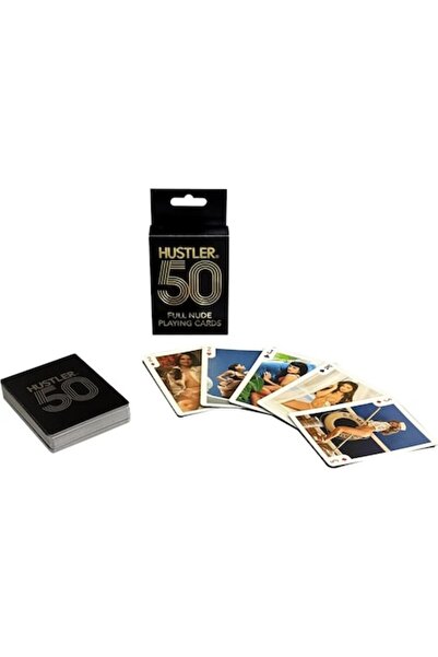 Optim Solution Σετ 50 καρτών για ερωτικά παιχνίδια, 50 γυμνές εικόνες Hustler