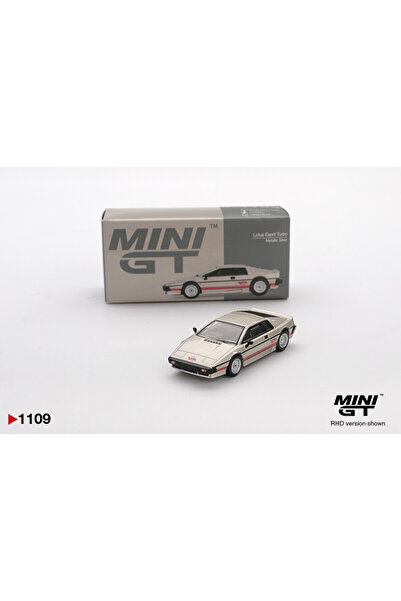 HOT WHEELS Mini GT Mini GT 1/64 Lotus Esprit Turbo Metallic Silver MGT01109