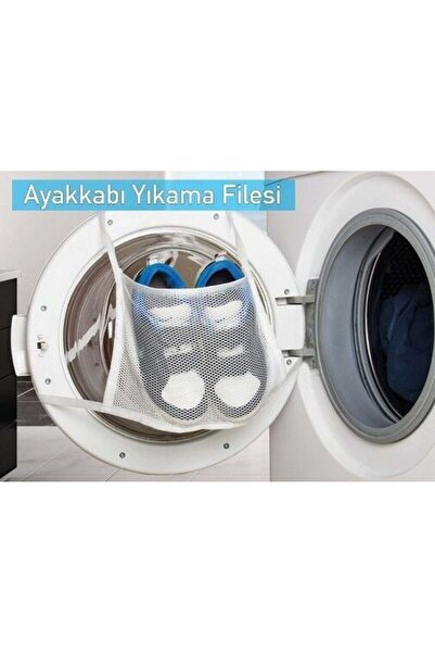 Lisinya Delicate Laundry - Shoe Washing Net with Tie-On Cover 35 X 20 cm - Tygoo