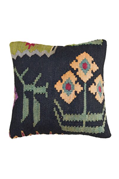 KilimCo. Handwoven Kilim Cushion Cover (40X40 cm)