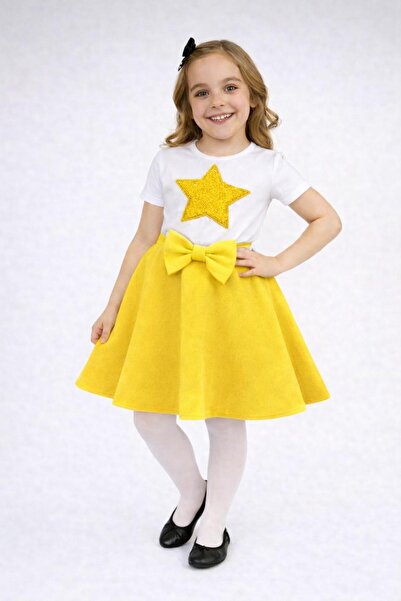 Kuraff Giyim Girl Children's April 23 October 29 Special Design Show Suit