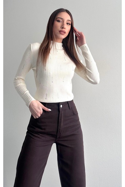 fujya Damla Shiny Stone Elite Knitwear