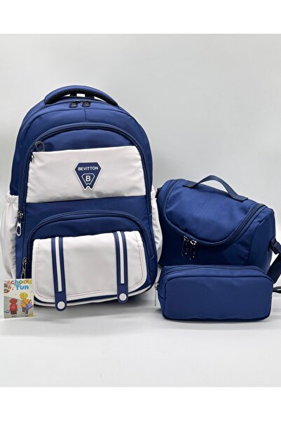 Tiny Kulomi Plain Simple Primary School Backpack Satin Fabric Waterproof Prim...