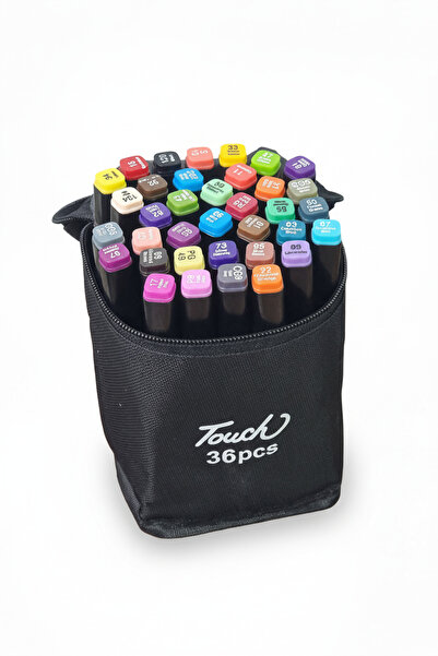 Gökyüzü ışığı Profesyonel Çizim ve Boyama için Keçeli Marker Kalem Seti - Kal...