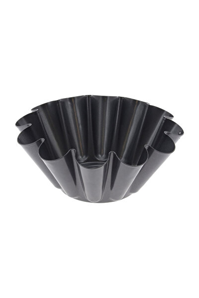 Bisbell Non Stick Brioche Pan 13cm, Round Baking Mold, Carbon Steel Tart Cake...