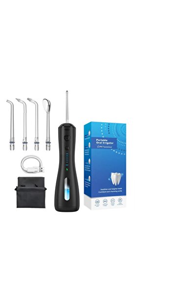 OEM Oral Irrigator, Mouthwash, 6 Pressure Levels, 4 Nozzles, 240 ml Tank, Por...