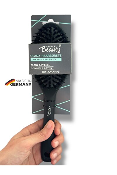 ROSSMANN Germany Beauty Shine & Care Hair Brush,Gentle Detangling, Scalp Mass...