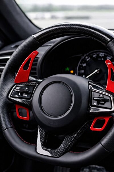 Smart Garage Kırmızı F1 Kulakçık Pedal Shift Paddle Shift F1 Vites