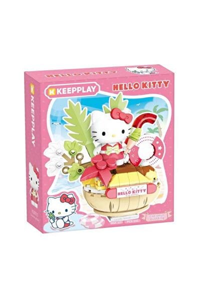 keeppley Sanrio Hello Kitty Pool Series Building Blocks – Collectible Toy Set