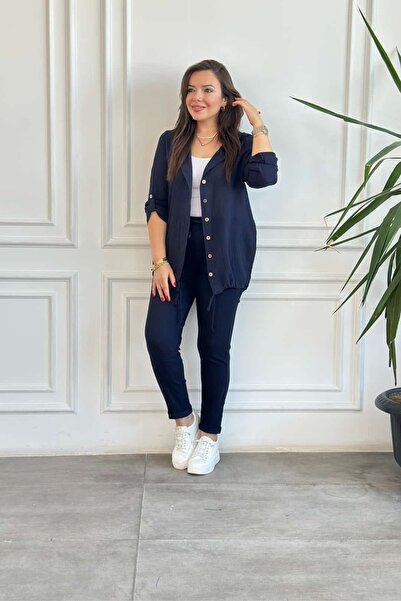 yb yağmur butik Двойни крачоли с ластик на талията