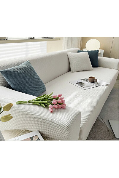 kutlale Lycra Pitikare Pattern 3-Person (1 Piece) Armchair, Sofa, Sofa Bed Co...