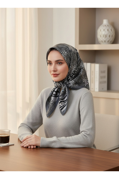 Onur Scarf - New Product Leopard Zebra Pattern Seasonal Soft Fabric Fashion T...