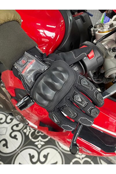 Scoyco FİBBA Mc12T Siyah Motorcu Eldiveni