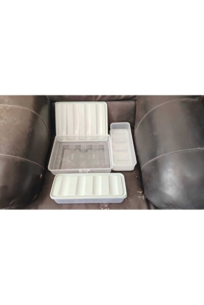 Çankaya Multipurpose Storage Container 3 Pieces 1 Piece 3.5 Lt 2 Pieces 1.65 ...