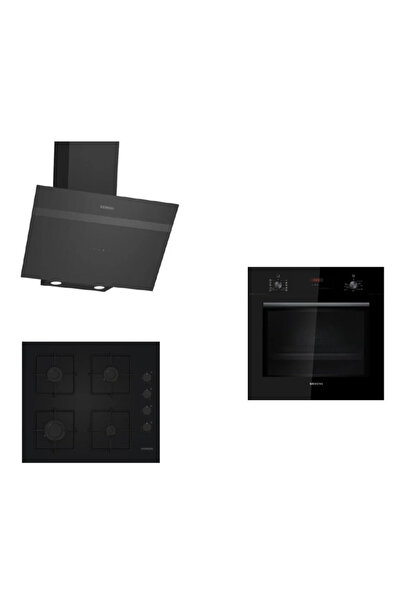 Siemens Siyah Ankastre Set