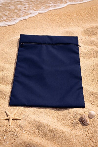 Lina&Noor Parachute Fabric Zippered Beach Daily Bag