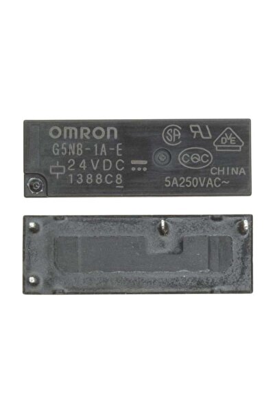 OEM Omron G5NB-1A-E 24VDC Kart Rölesi 24 Volt 4 Pin Bacak Siyah 16X4C16