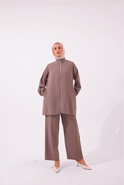 VOICTEC Imported Modal Premium Trousers Tunic Set