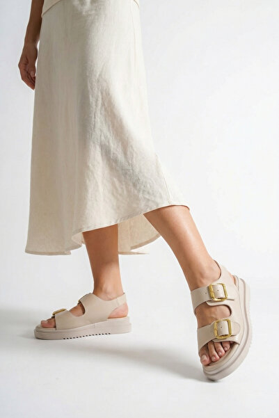 Riccon Women's Sandals 00120303 Beige