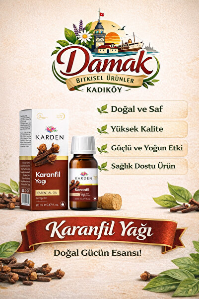 Damak Gıda   زيت القرنفل 20 مل