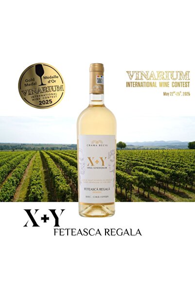 Crama Beciu X+Y | Feteasca Regala - Vin Alb Demisec 0.75l