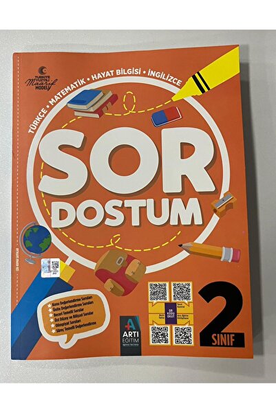 Artı Eğitim Yayınları 2.SINIF SOR DOSTUM TÜM DERSLER SORU BANKASI YENİ MAARİF...