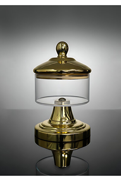 Bisbell Acrylic Candy Bowl with Lid 26cm, Transparent Sweet Serving Dish,BB4202