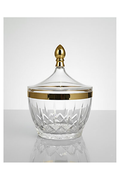 Bisbell Acrylic Candy Bowl 700ml, Transparent Sweet Storage Jar with Lid,BB4204