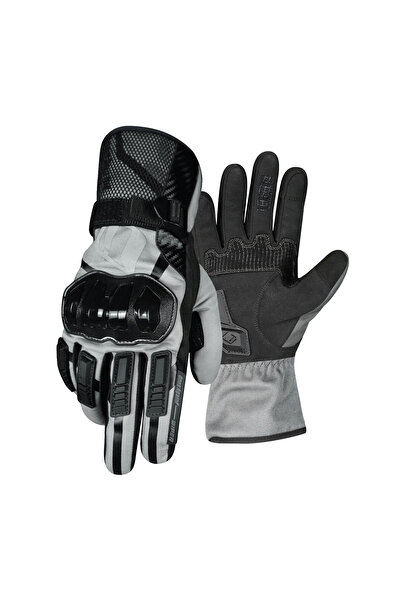 Forte GT Ones Again MG21 Kışlık Gri Motorcu Eldiveni