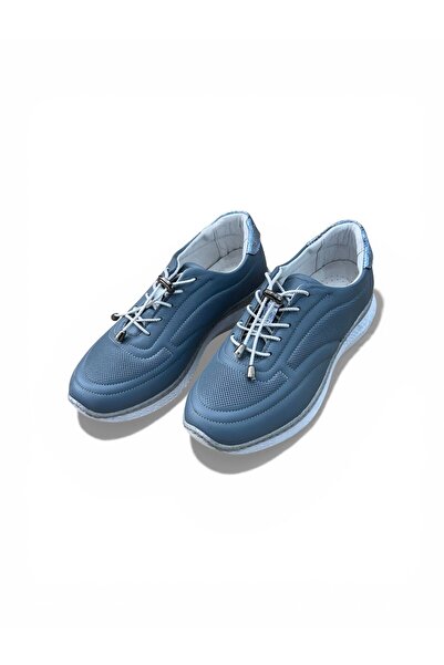 PATRON SHOES حذاء كاجوال نسائي من الجلد الطبيعي