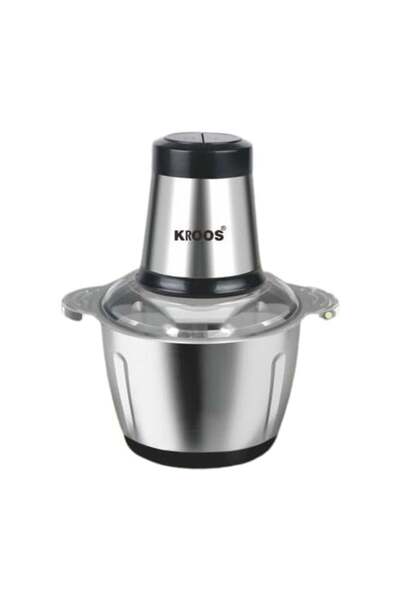 KROSS Electric Food Chopper 2 Liters Stainless Steel