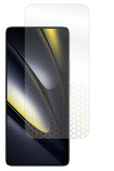 King Protection Screen Protector for Xiaomi Poco F6, Ultra-Resistant, Crystal...