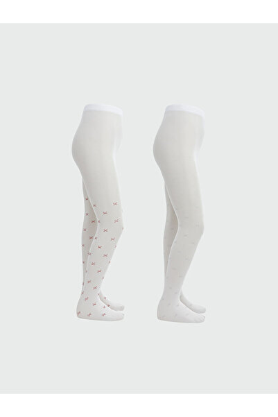 LC Waikiki Girls' Thin Pantyhose with Bow Detail from Uzg Store for Style Ent...